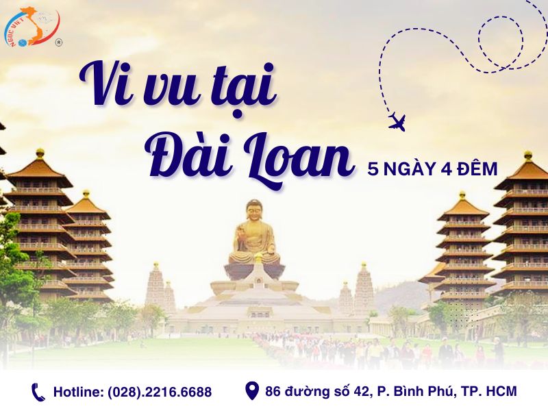 CAO HÙNG - ĐÀI TRUNG - ĐÀI BẮC - BAY VIETJET AIR