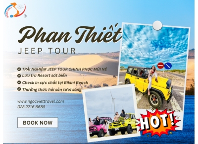 PHAN THIẾT - TRẢI NGHIỆM XE JEEP CHINH PHỤC MŨI NÉ